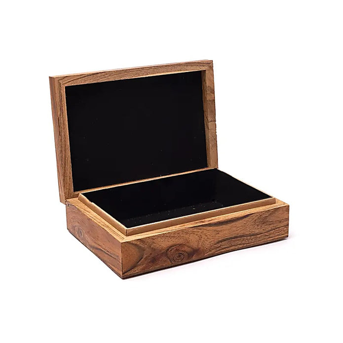 Tarot or Jewellery Box “Namaste” with Rose Quartz (Lotus)