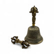 Tibetan Dorje & Bell – Bronze Ritual Set (Large)