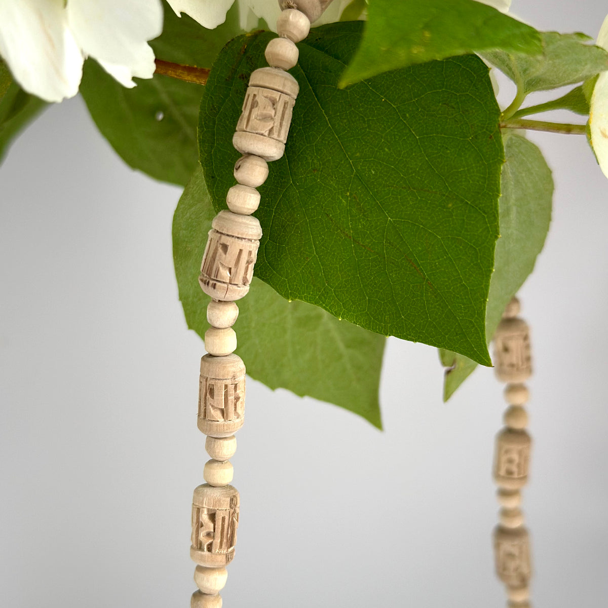 Tulsi Radha Kanthi mala necklace- Natural