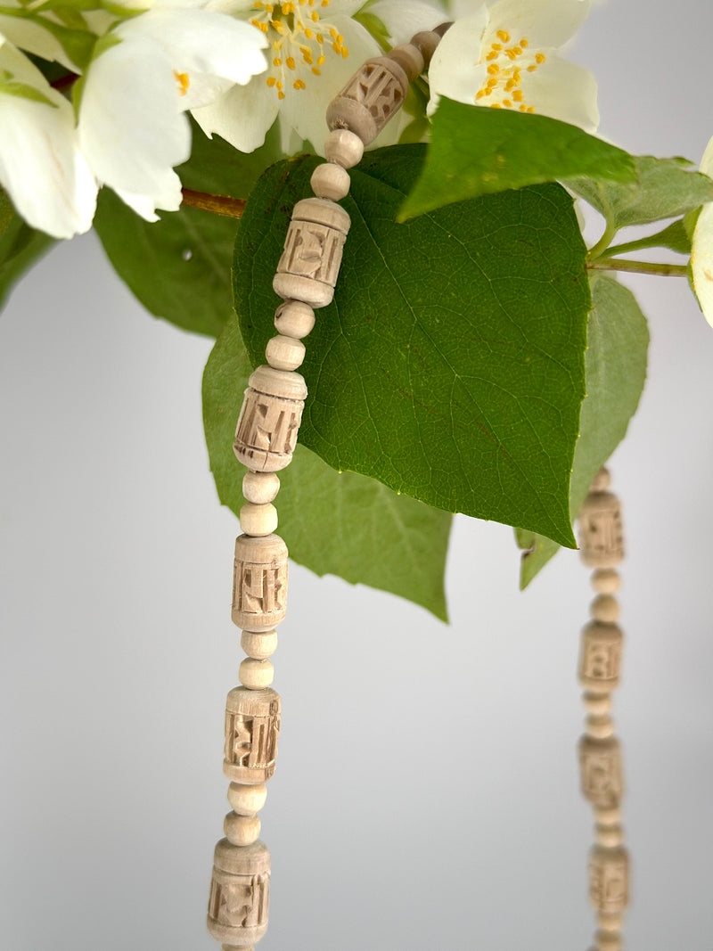 Tulsi Radha Kanthi mala necklace- Natural