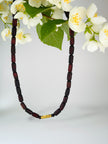 Single round Tulsi Kanthi mala- Brown(7mm)